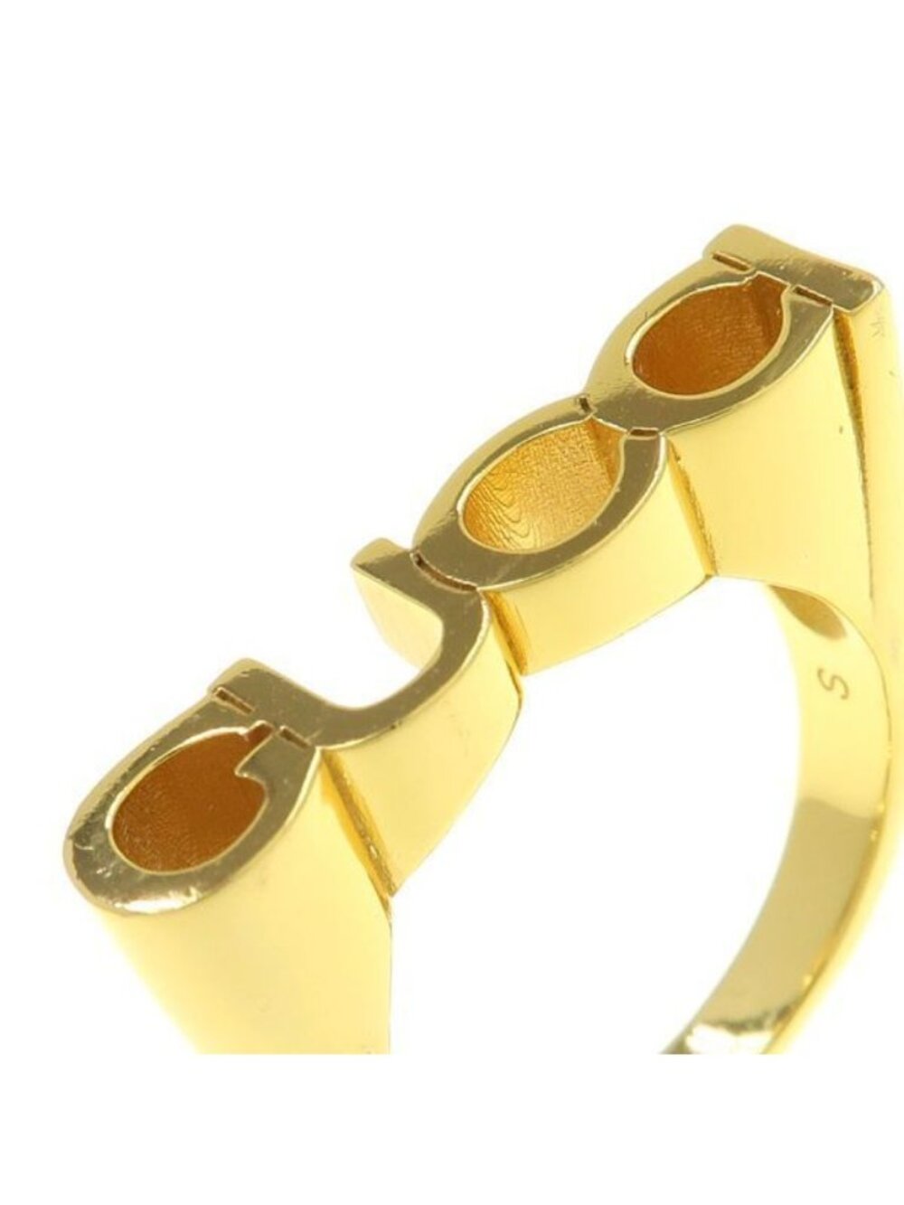 Gucci Logo Ring Gold - Picture 5 of 10